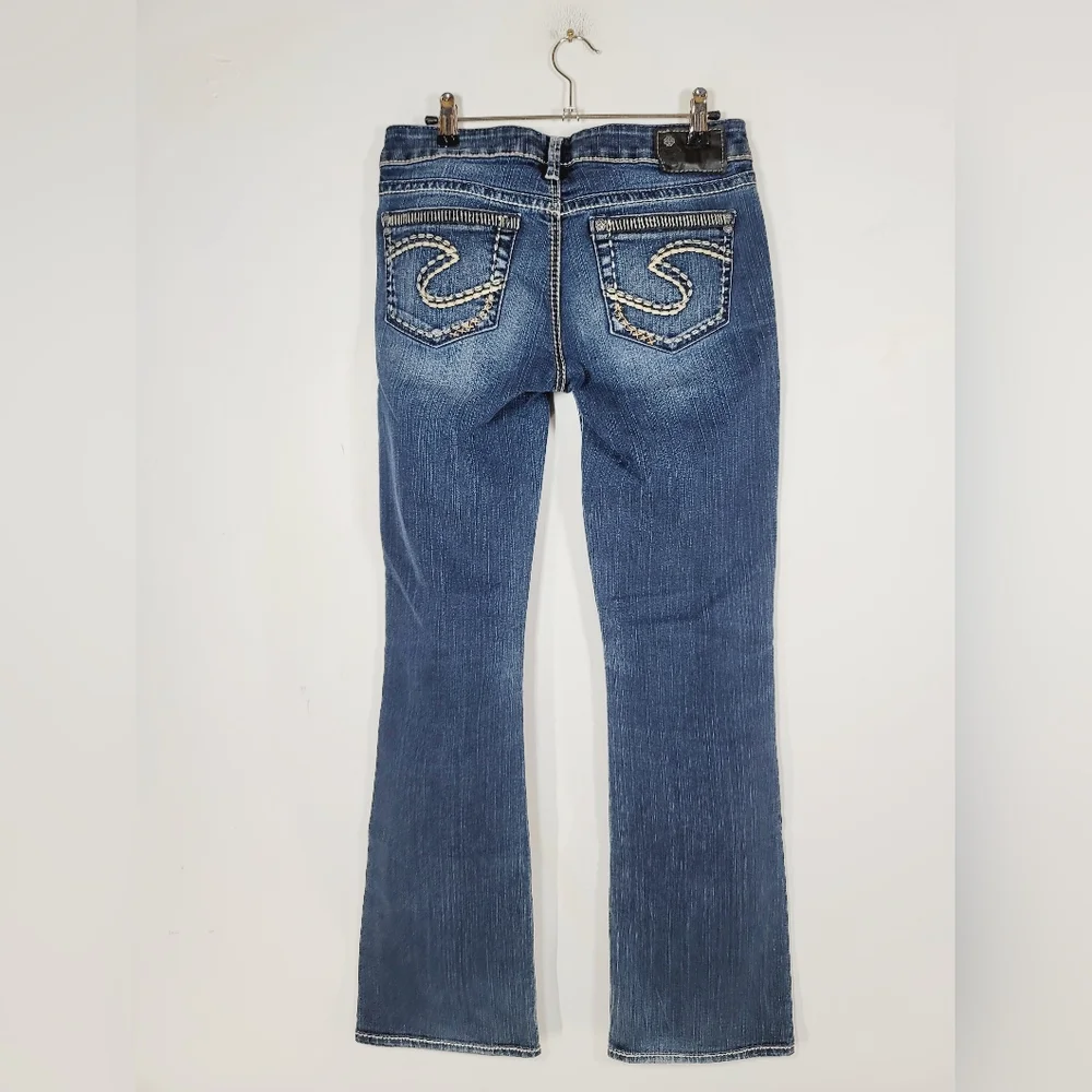 Silver AIKO BOOTCUT Jeans, Size 28